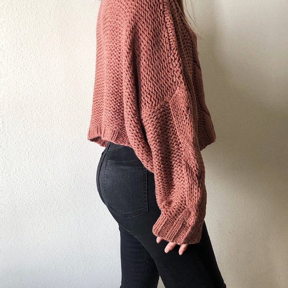 Last 1️⃣ SWEATER | TURTLENECK KNIT CABLE SWEATER - Picture 7 of 7